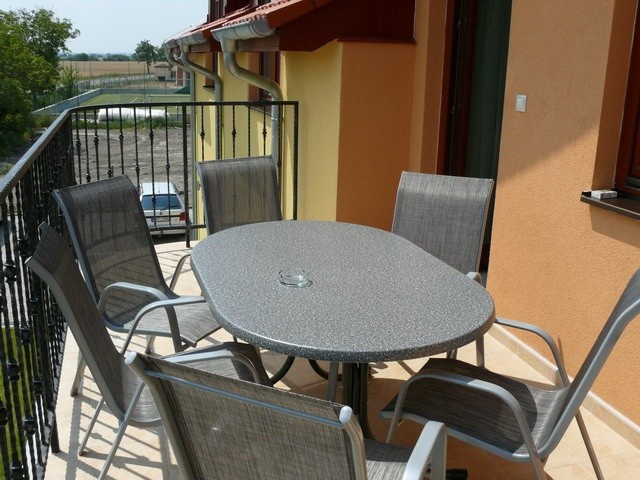 Apartmány Aquasleep II – Posedenie na terase