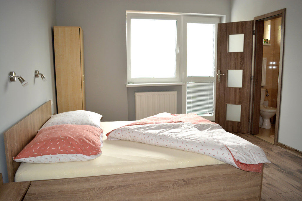 Samostatná spálňa apartmánu